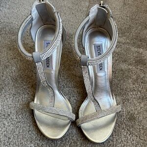 Steve Madden Silver Women's Sandals